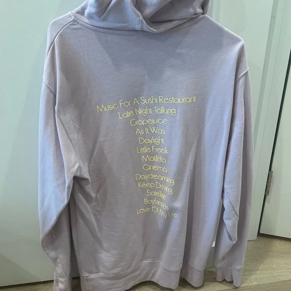 Harry Styles Love On Tour Lavender Hoodie - Picture 2 of 4